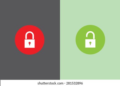 Lock And Unlock Icon