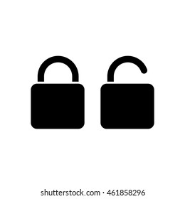 Lock and unlock Icon