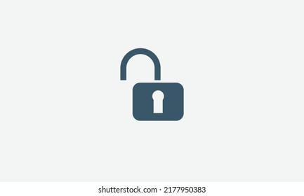 Plantilla de diseño del logotipo del vector de bloqueo