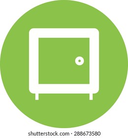 Lock, vault, safe, locker icon vector image.Can also be used for banking, finance, business. Suitable for web apps, mobile apps and print media.