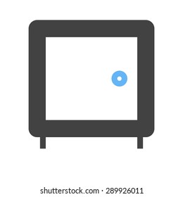 Lock, vault, safe, locker icon vector image.Can also be used for banking, finance, business. Suitable for web apps, mobile apps and print media.