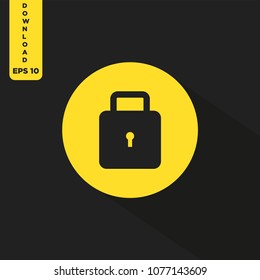 Lock vecor icon