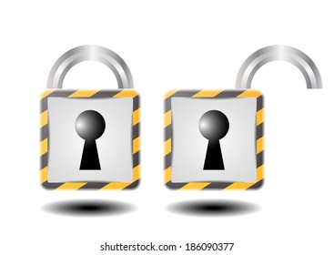 Lock - vector