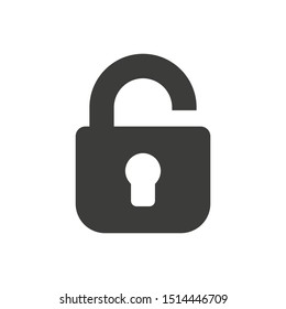 Lock Vector Graphics Glyph Icon