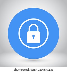 lock vector icon 10 eps