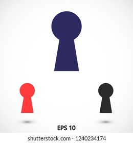 lock vector icon 10 eps