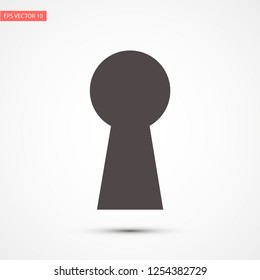 lock vector icon 10 eps