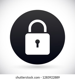 lock vector icon 10 eps