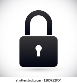 lock vector icon 10 eps