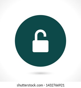 lock vector icon 10 eps , Lorem ipsum Flat design