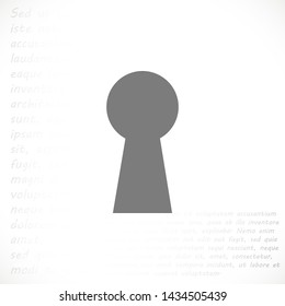 lock vector icon 10 eps , Lorem ipsum Flat design