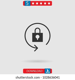 lock vector icon