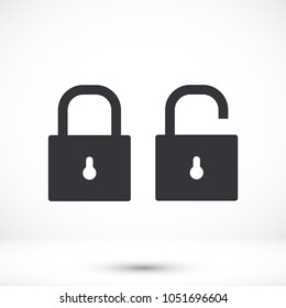 Lock vector icon