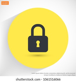 Lock - vector icon