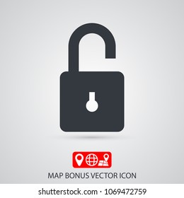 Lock vector icon