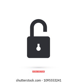 Lock vector icon