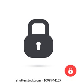 Lock vector icon