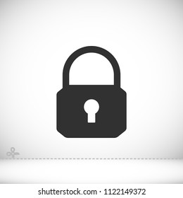 Lock Vector icon