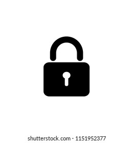 Lock vector icon
