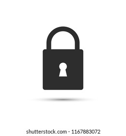 Lock vector icon