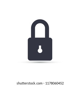 Lock vector icon