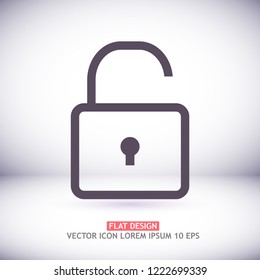 Lock Vector icon