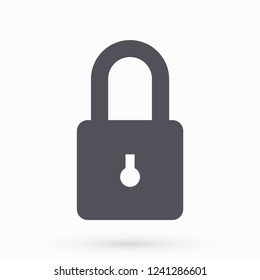Lock vector icon