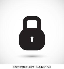 Lock vector icon