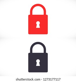 Lock vector icon