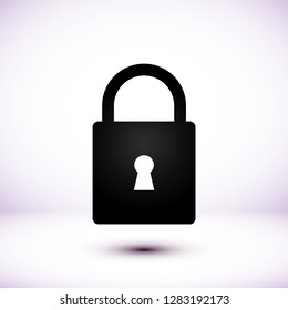 Lock vector icon