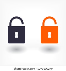 Lock vector icon