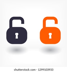Lock vector icon