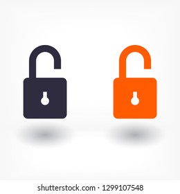 Lock vector icon