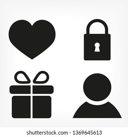 Lock vector icon