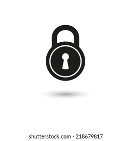  lock - vector icon