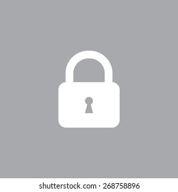 Lock vector icon