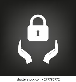 Lock vector icon