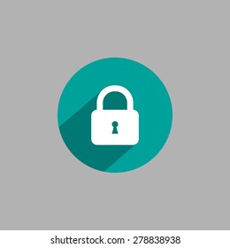Lock vector icon