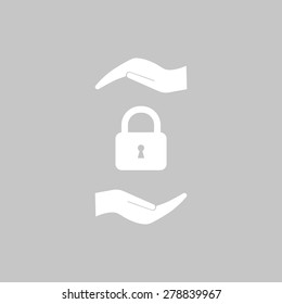 Lock vector icon