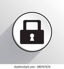 Lock vector icon