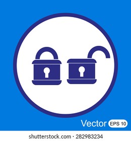 Lock vector icon