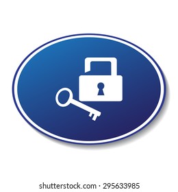 Lock vector icon