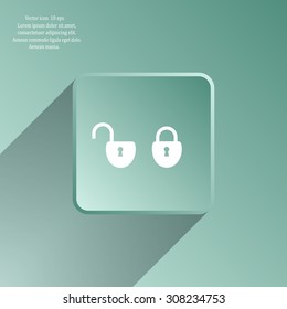 Lock vector icon