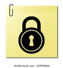 lock - vector icon