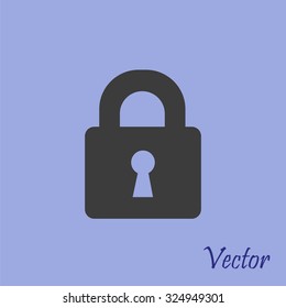 Lock vector icon