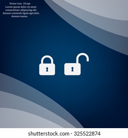 Lock vector icon