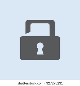 Lock vector icon