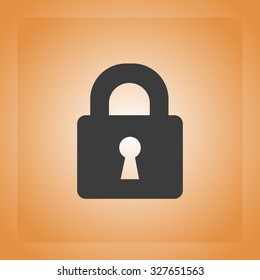 Lock vector icon