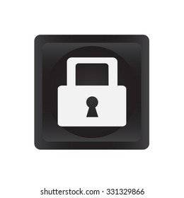 Lock vector icon