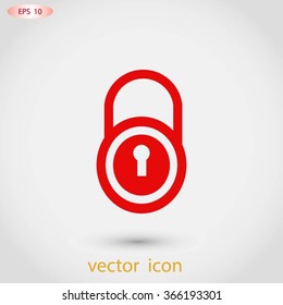 lock vector icon